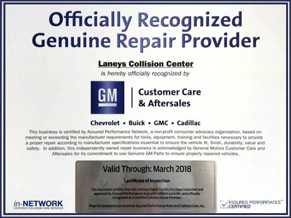 GM Repair Provider
