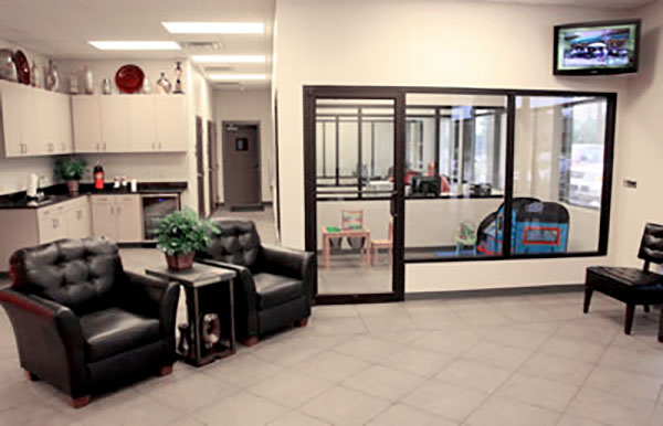 Laneys provides a comfortable waiting room